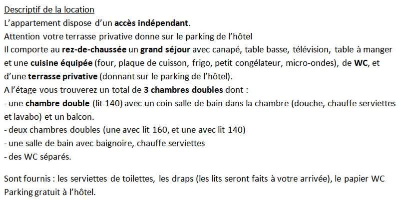 L'Appartement Des Esclargies Rocamadour Eksteriør billede